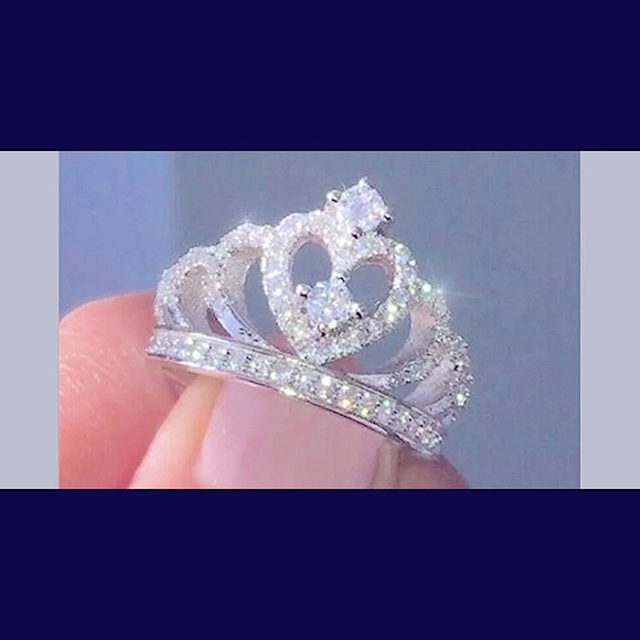 💍 New Simulated 💎 White Sapphire Princess 👰🏼💍 - Picture 2 of 4